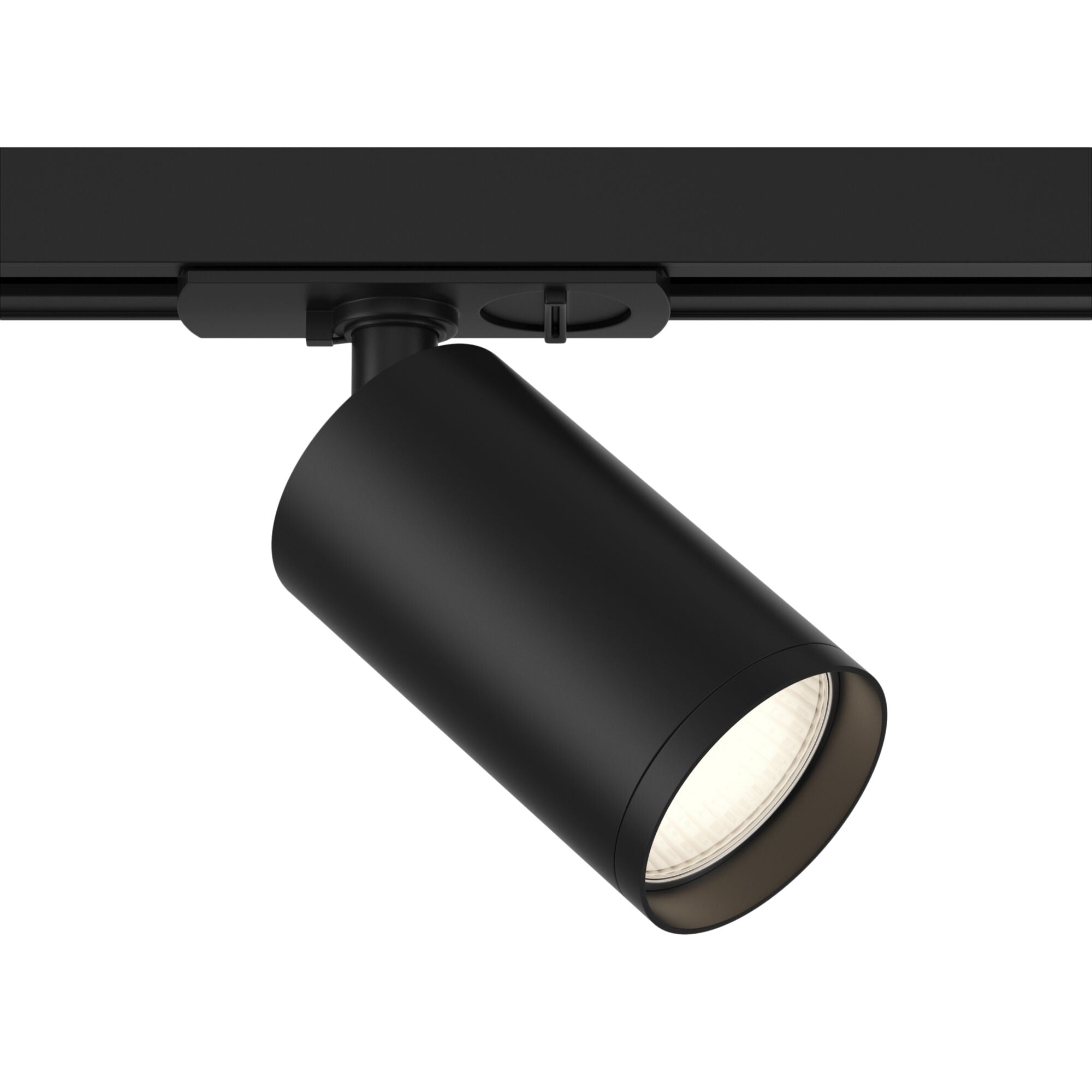 foto del prodotto faretto per sistema illuminazione binario 50w gu10 in alluminio nero
