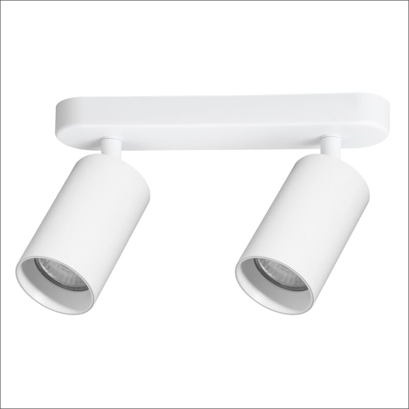 foto del prodotto faretto per tubo bianco 2xgu10