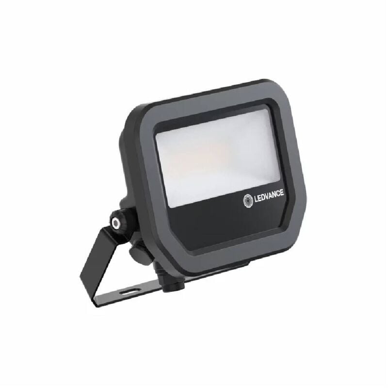 foto del prodotto faretto proiettore led 8w 133 lm w performance ip66 ledvance 4099854305689 nero bianco caldo 3000k