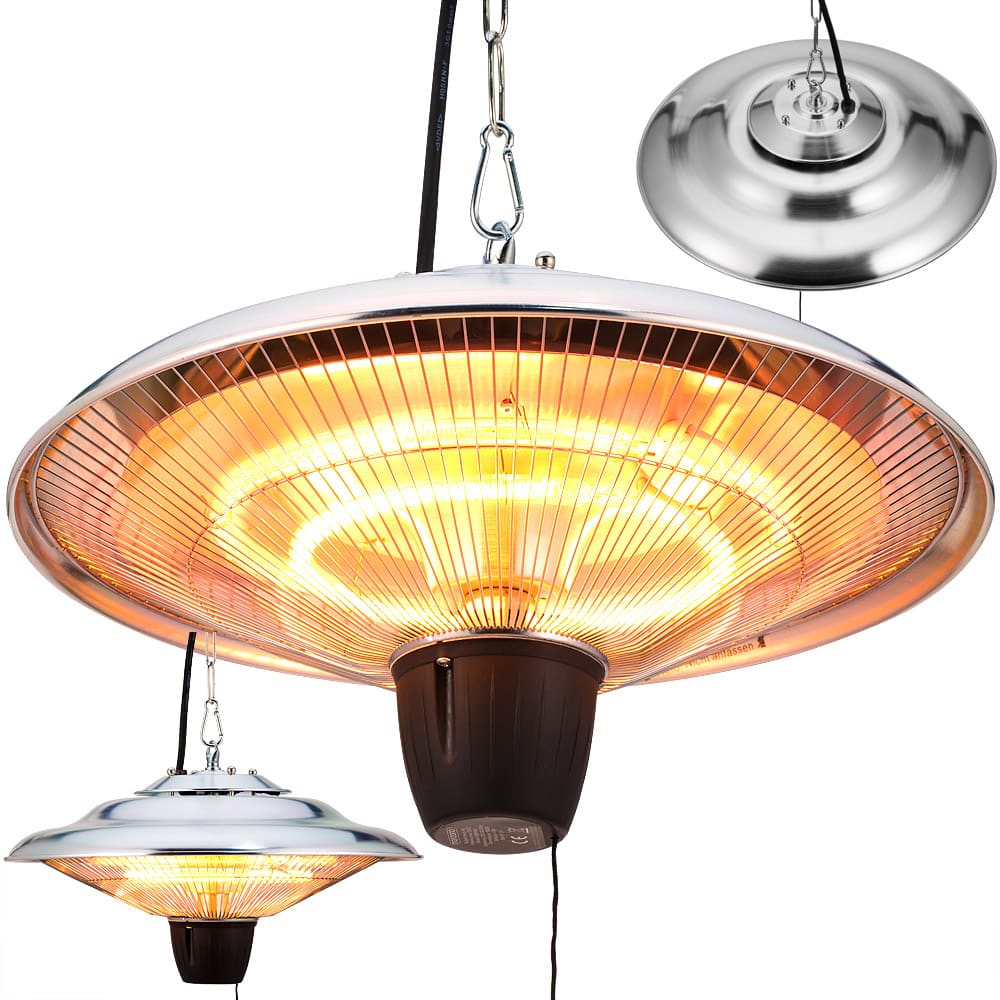 foto del prodotto faretto riscaldante elettrico a soffitto 1500 w