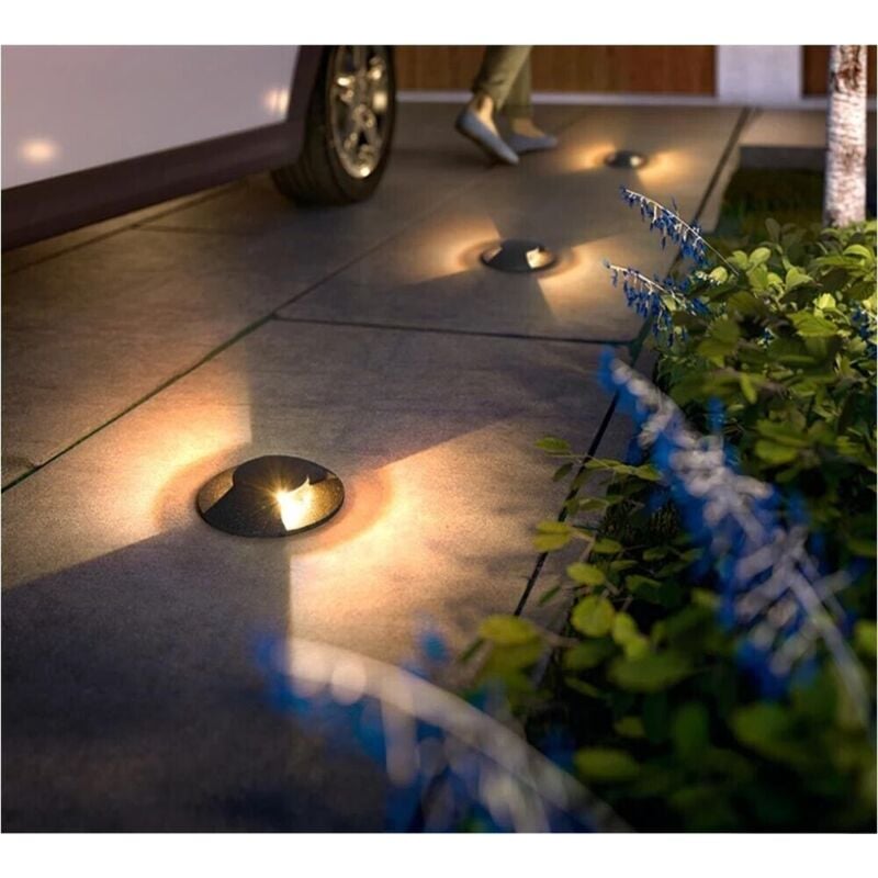 foto del prodotto faretto segnapassi calpestabile led 1 watt luce naturale carrabile esterno ip67