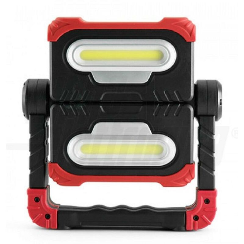 foto del prodotto faretto slim led 20w 7000k con batteria jo447 020pw alpha elettronica