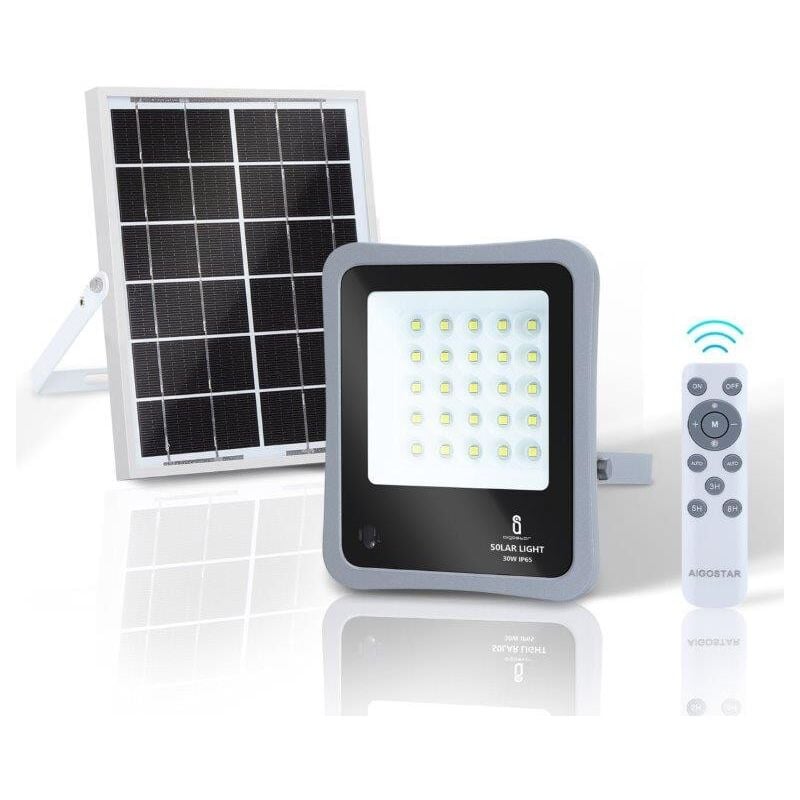 foto del prodotto faretto solare floodlight 30w ip65