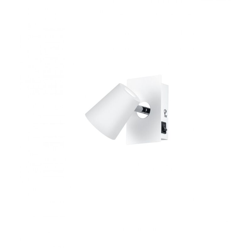 foto del prodotto faretto spot led 6w orientabile narcos bianco trio lighting
