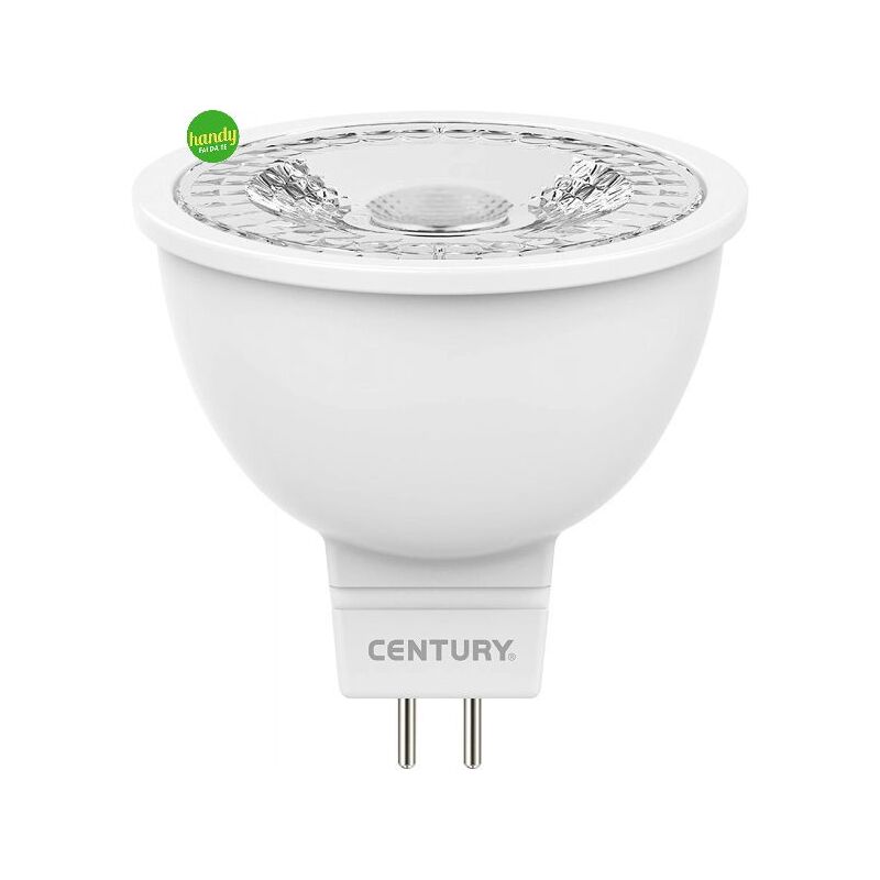 foto del prodotto faretto spot led century lexar 60 6w gu5,3 3000k