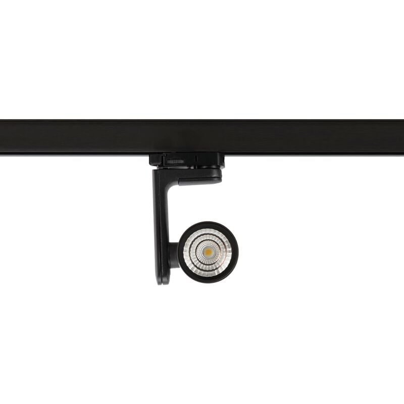 foto del prodotto faretto timor 10w 2700 4000k nero 3 circuiti