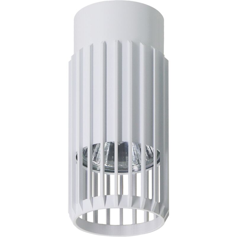 foto del prodotto faretto verticale bianco 1xgu10