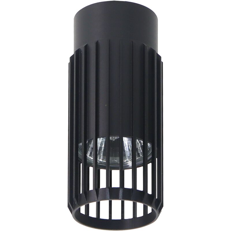 foto del prodotto faretto verticale nero 1xgu10
