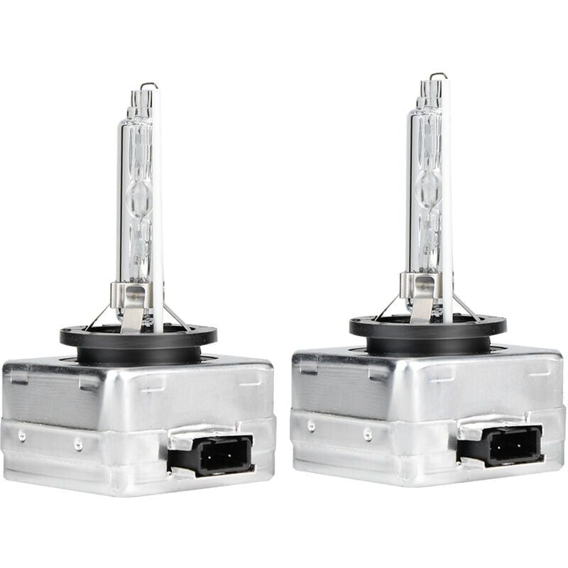 foto del prodotto fari allo xeno, 2 lampadine di ricambio per fari anteriori auto d1s 6000k 35w