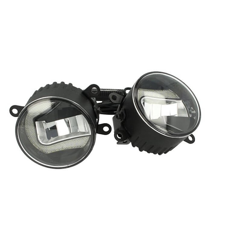 foto del prodotto fari led fendinebbia 15w luce di marcia diurna forma l 7w 3,5 pollice per citroen c4 c5 c6 picasso renault