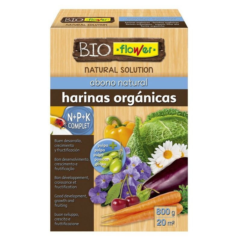 foto del prodotto farina biologica bio flower 800 gr
