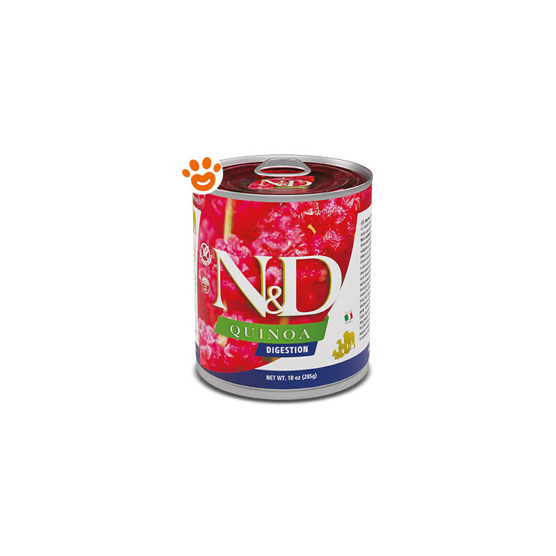 foto del prodotto farmina dog n d quinoa adult digestion dog n d quinoa adult digestion lattina da 285 gr