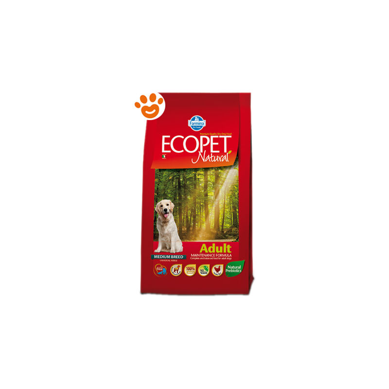 foto del prodotto farmina ecopet natural dog adult medium pollo farmina ecopet natural dog adult medium pollo sacco da 12 kg