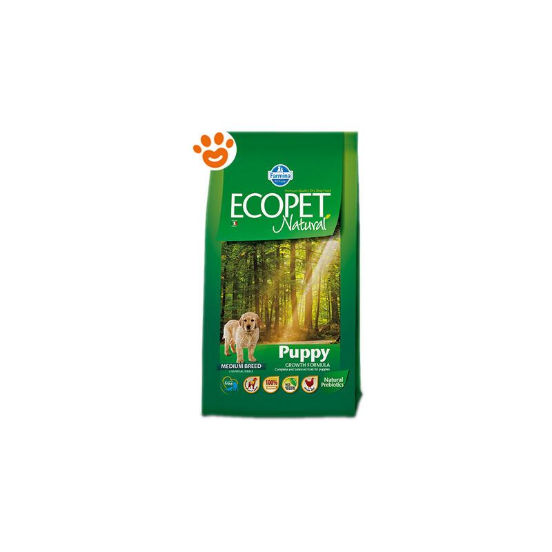 foto del prodotto farmina ecopet natural dog puppy medium pollo farmina ecopet natural dog puppy medium pollo sacco da 2,5 kg