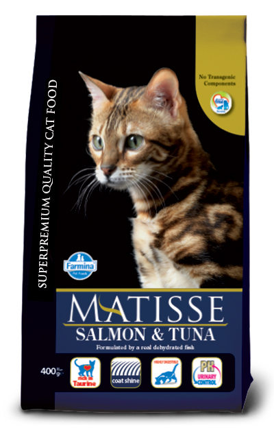 foto del prodotto farmina gatto matisse adulto salmone amp tonno 1,5 kg