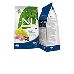 foto del prodotto farmina gatto n&amp;d prime adulto agnello &amp; mirtillo 300 gr