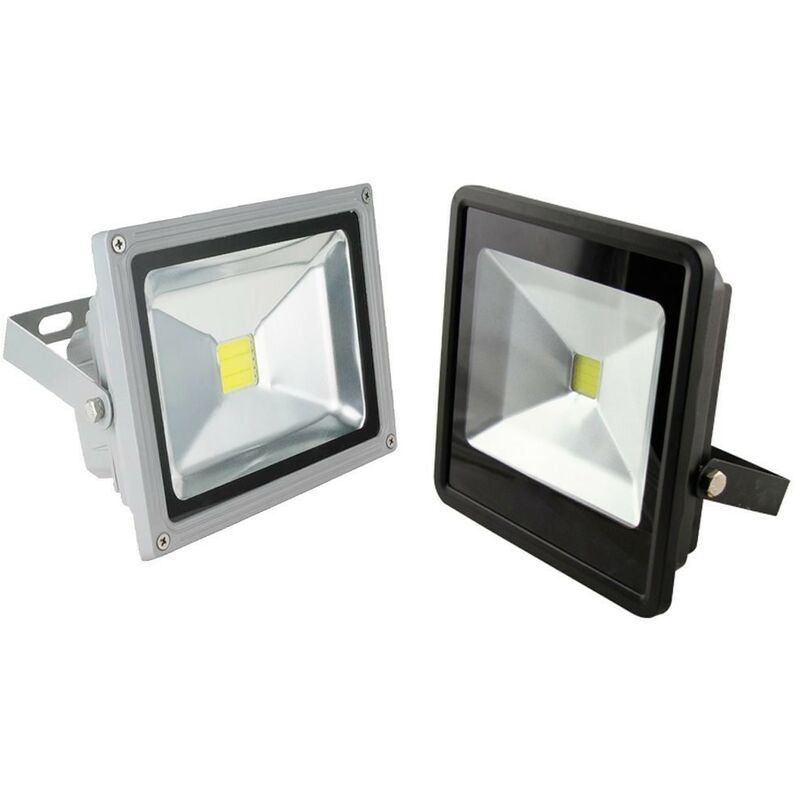 foto del prodotto faro 30w luce bianca fredda slim faretto a led alta luminosit da esterno ip65