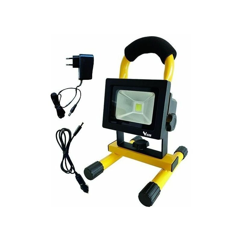 foto del prodotto faro a led worky 20 ricaricabile 20w 2000lm vigor