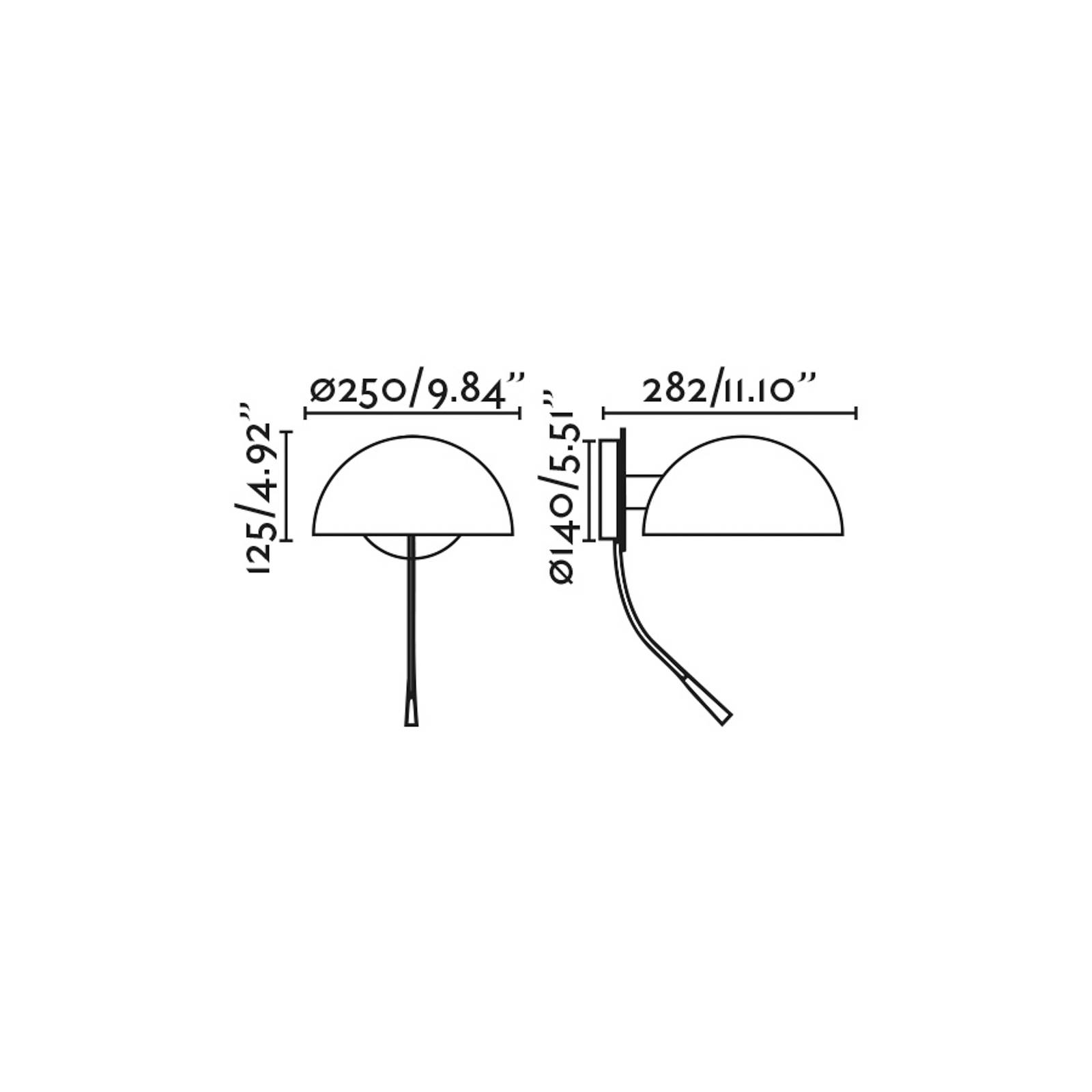foto del prodotto faro barcelona applique dominica, lampada a led da lettura, nero opaco, acciaio