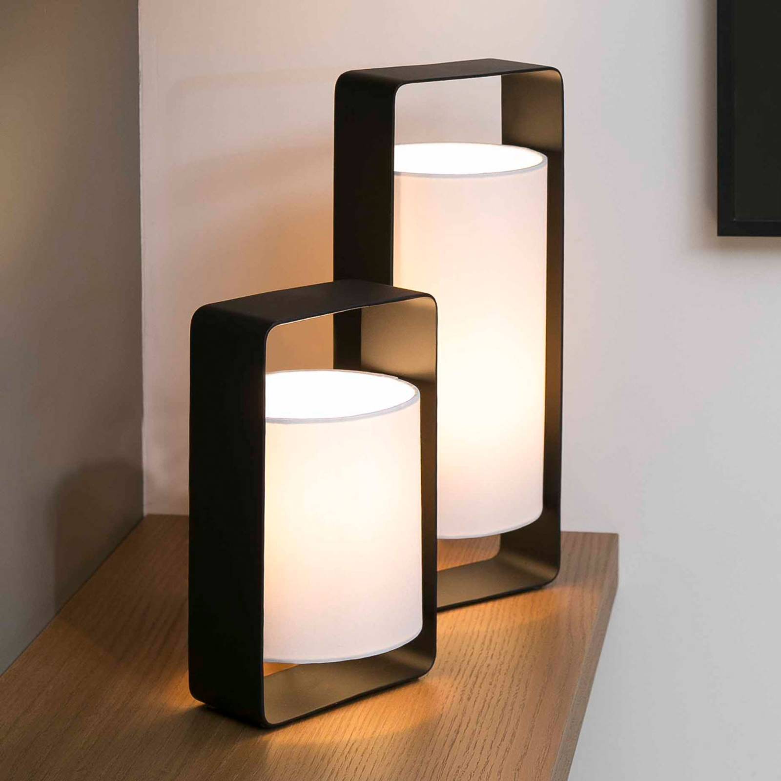 foto del prodotto faro barcelona decorativa lampada da tavolo lula, 27 cm