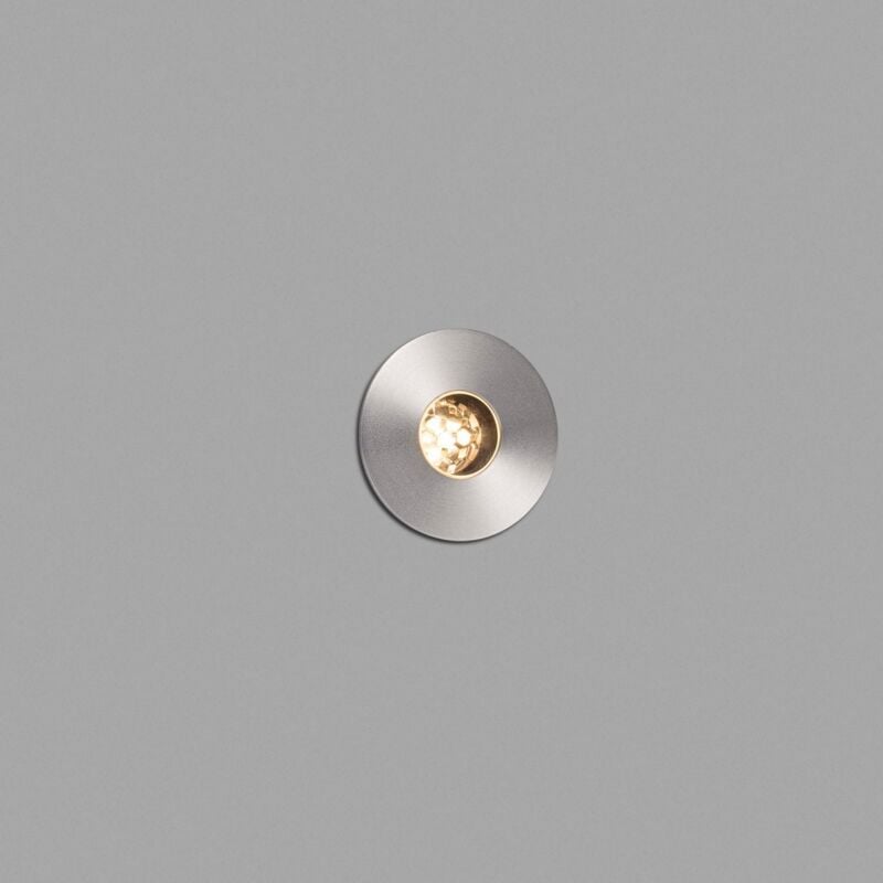 foto del prodotto faro barcelona grund led lampada da incasso inox 2w