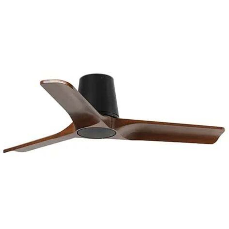 foto del prodotto faro barcelona heywood tub s ventilatore da soffitto nero senza luce 33837