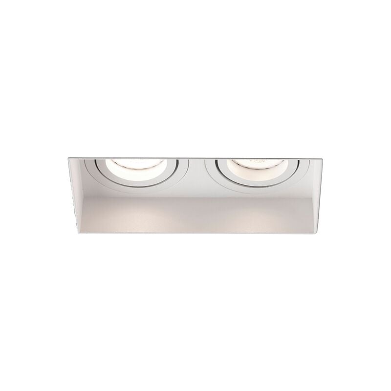 foto del prodotto faro barcelona hyde bianco quadr.orien.s m 2l gu10 marca faro