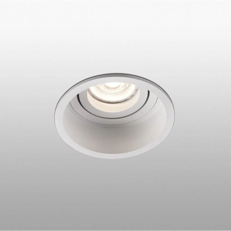 foto del prodotto faro barcelona hyde bianco tondo orien. gu10 marca faro