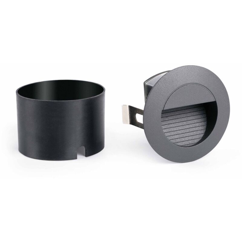foto del prodotto faro barcelona mini racing incasso grigio scuro led 1,2w 4000k marca faro
