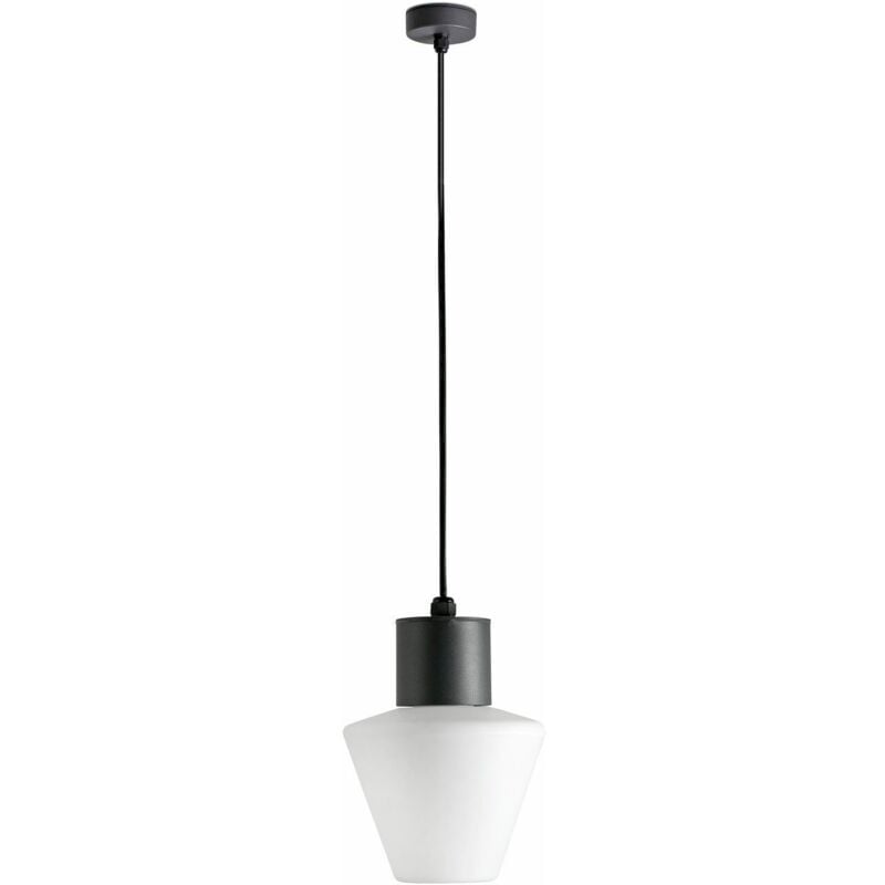 foto del prodotto faro barcelona mistu l mpara colgante gris oscuro 74427c 02