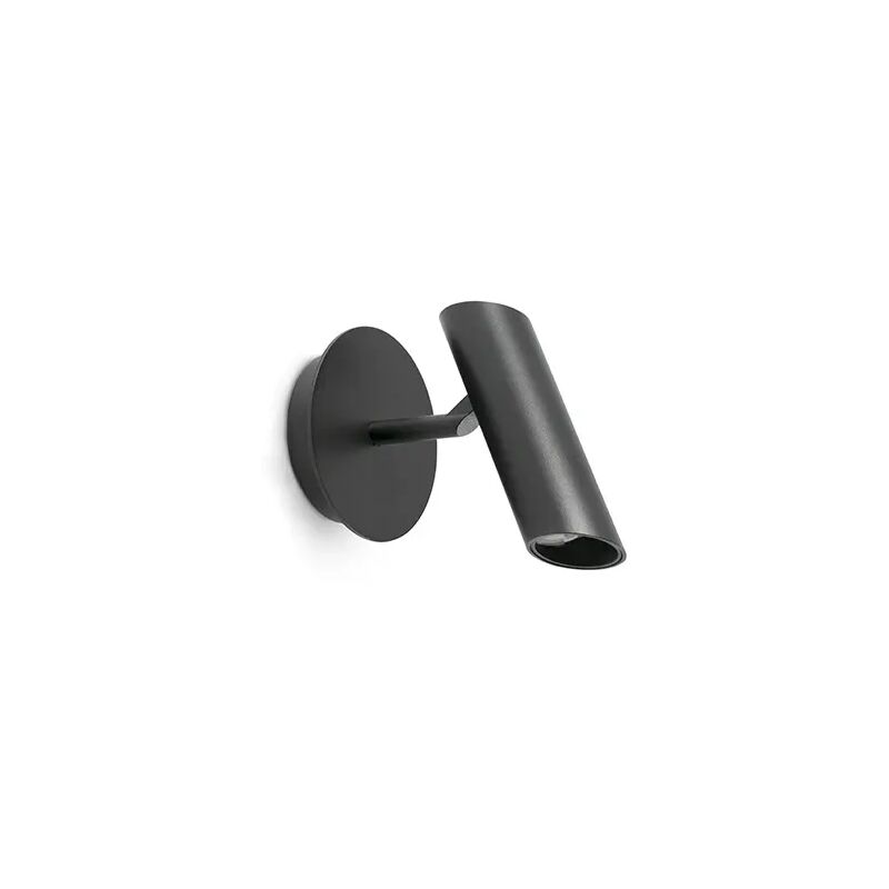 foto del prodotto faro barcelona proiettore led nero leo 43791