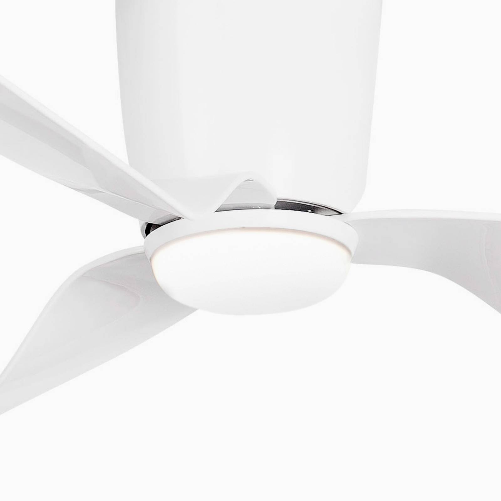 foto del prodotto faro barcelona ventilatore da soffitto pemba l con lampada led, bianco