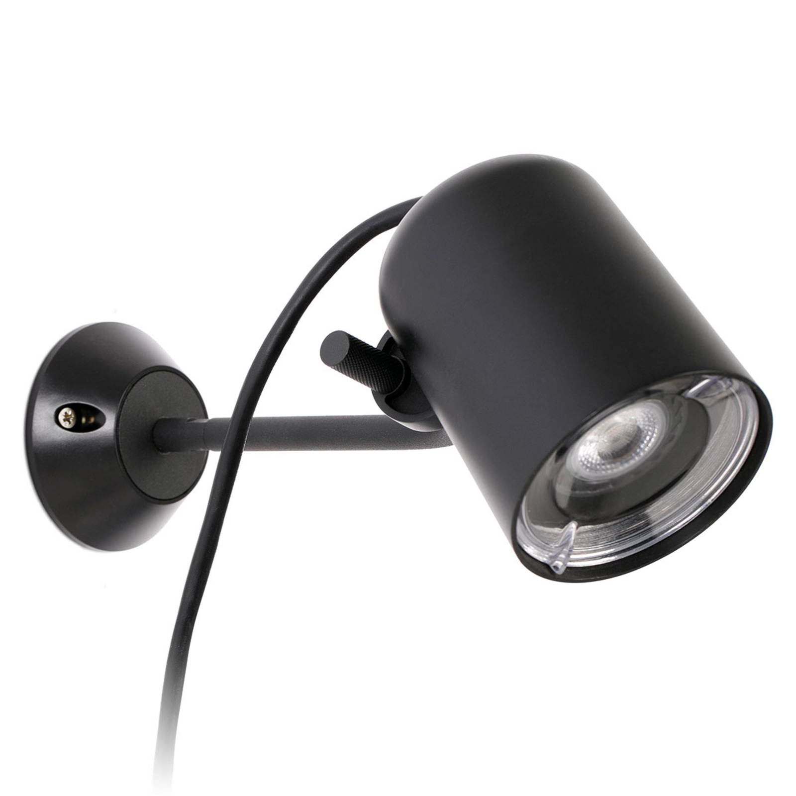 foto del prodotto faro barcelona versatile spot da parete flow, con picchetto