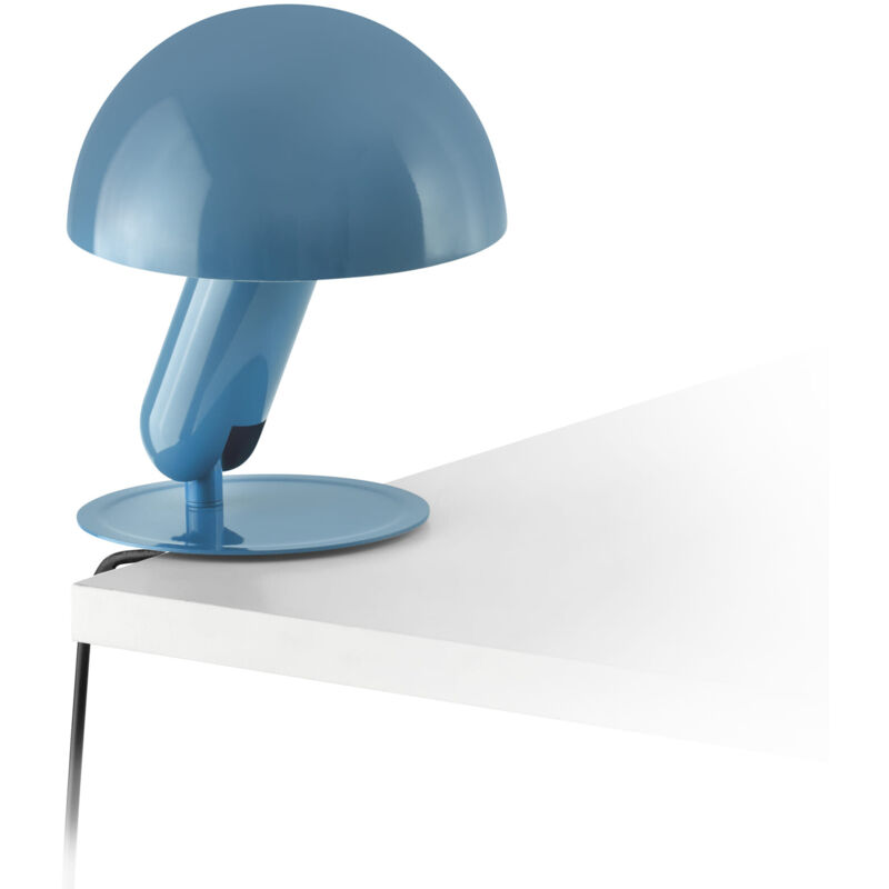 foto del prodotto faro bela lampada da scrivania blu 1x e27