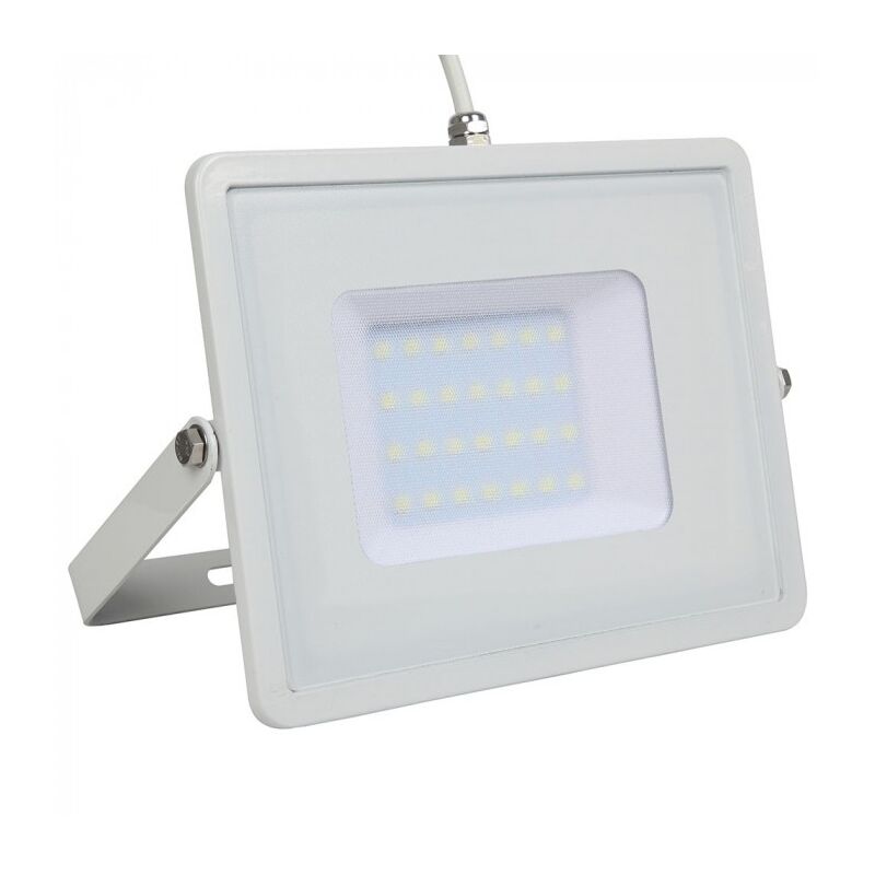 foto del prodotto faro bianco led ip65 30w ultrasottile chip samsung v tac pro vt 30 6400k sku 405