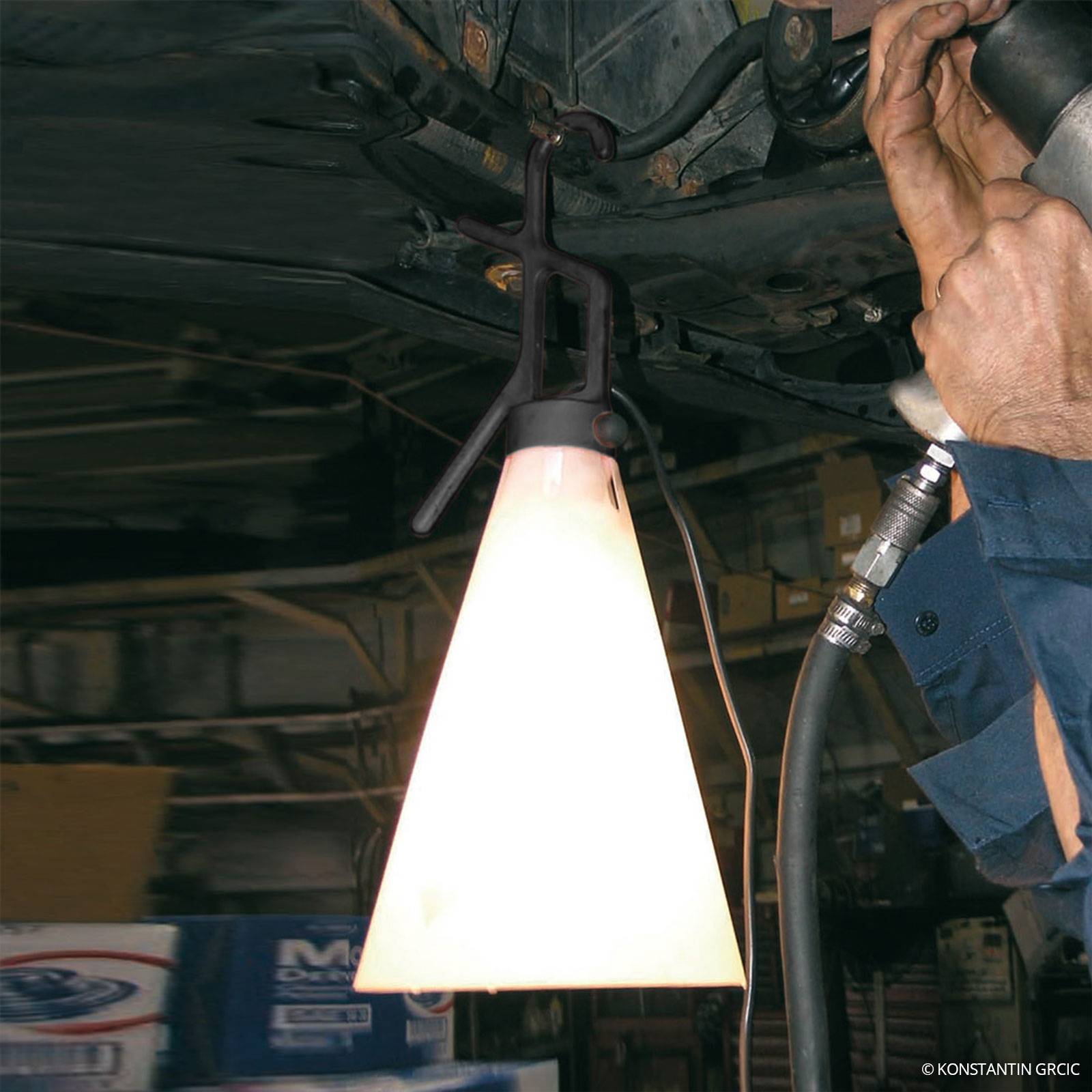 foto del prodotto faro da cantiere flos mayday nero