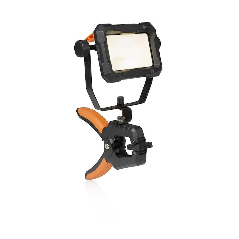 foto del prodotto faro da lavoro led 20w 2100 lumen con morsetto smartwares