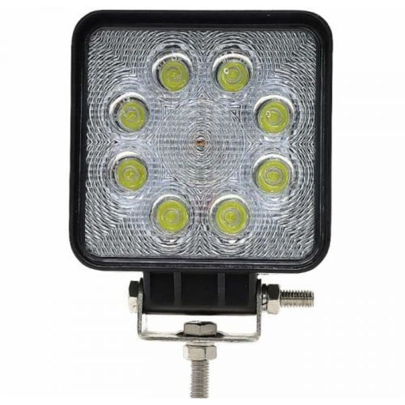 foto del prodotto faro da lavoro luce a led ama quadrato 10-36v 24w 1350 lm 107x107 mm (19685)