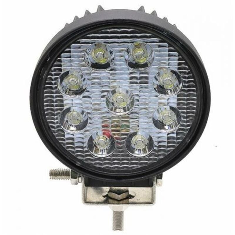 foto del prodotto faro da lavoro per trattore led10 36v tondo d 107mm 19693 