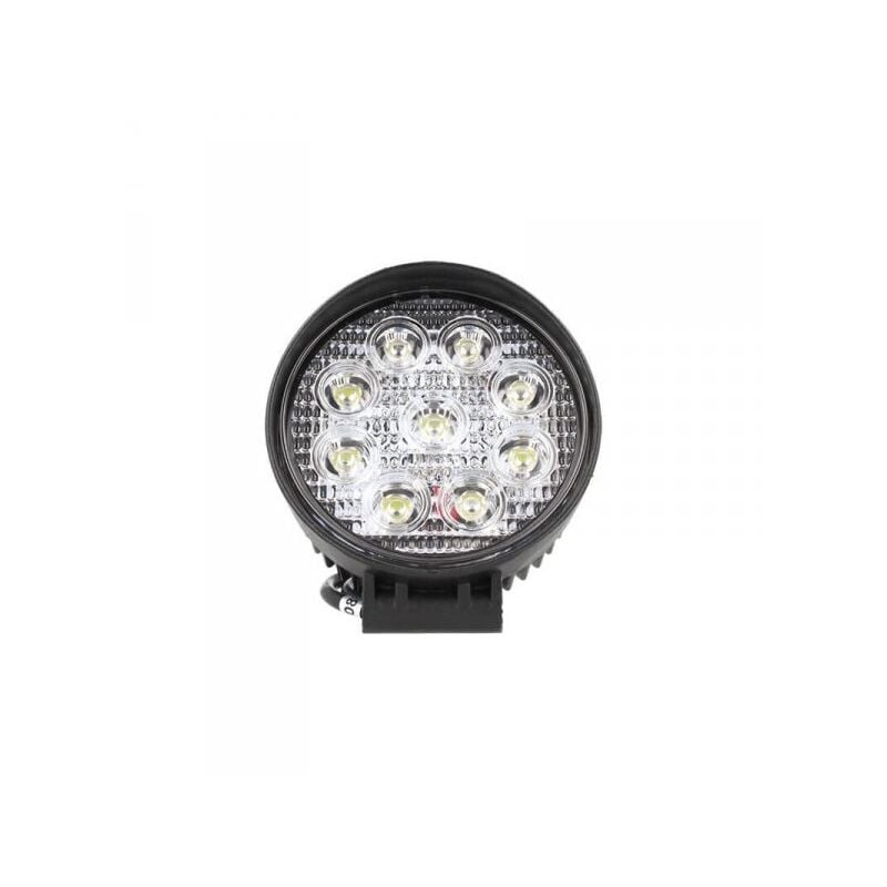 foto del prodotto faro di profondita led rotondo 12v 24v 27w
