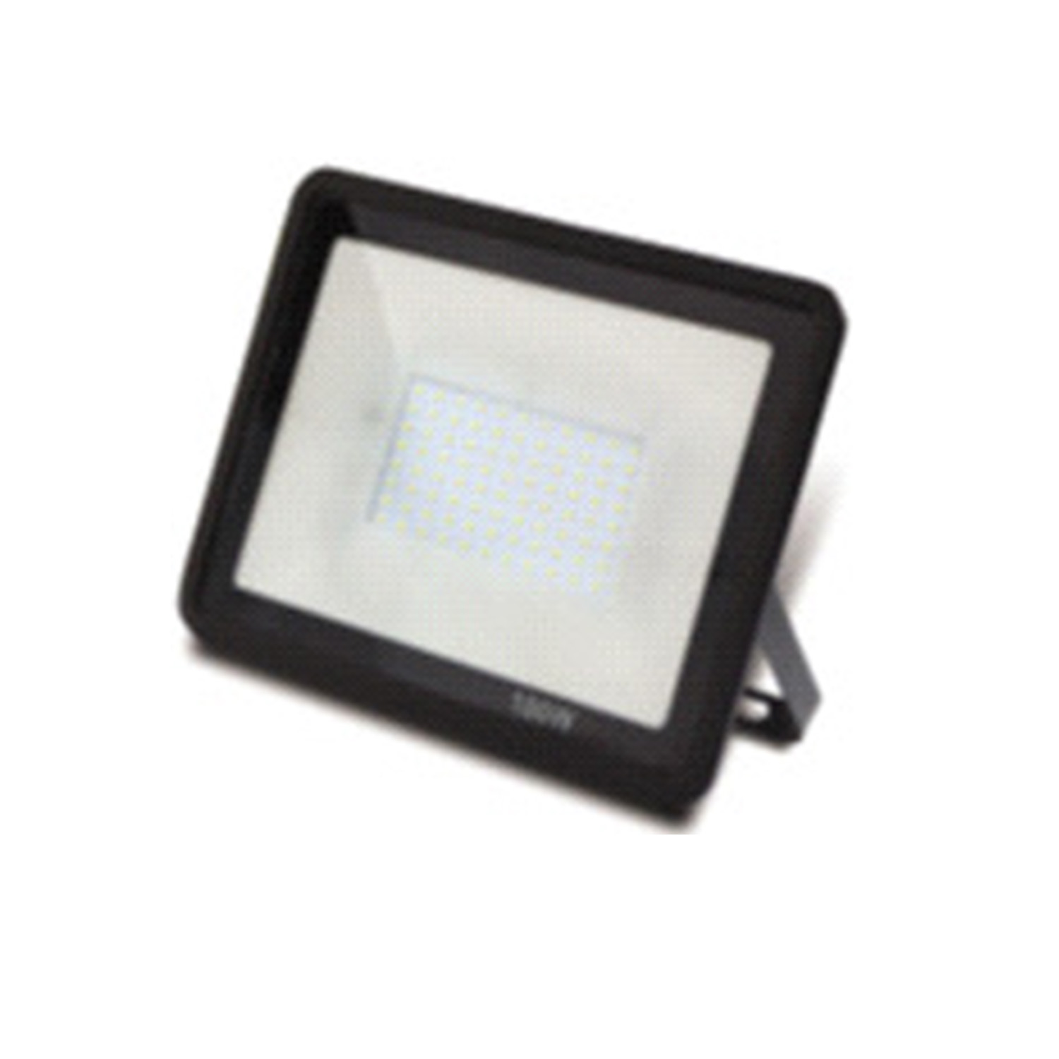foto del prodotto faro esterno contemporaneo xander pc nero led integrato 100w 4000k ip65