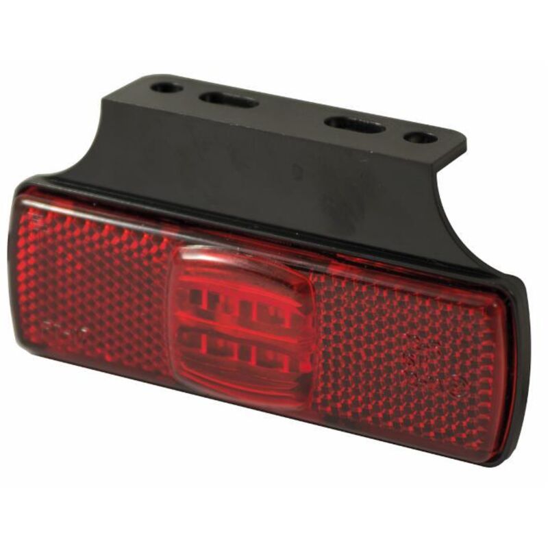 foto del prodotto faro fanale posizione ingombro rosso 4 led 12/30v camion trattore (33923)