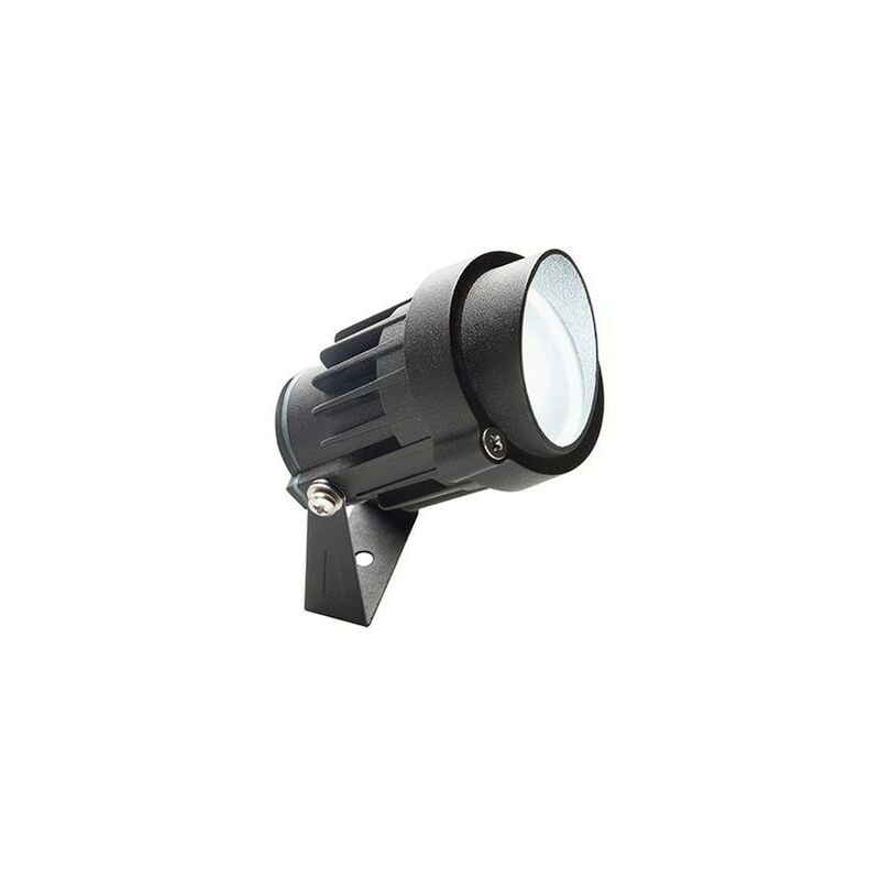 foto del prodotto faro faretto cilindrico da esterno a led 6w 3000k sovil nero