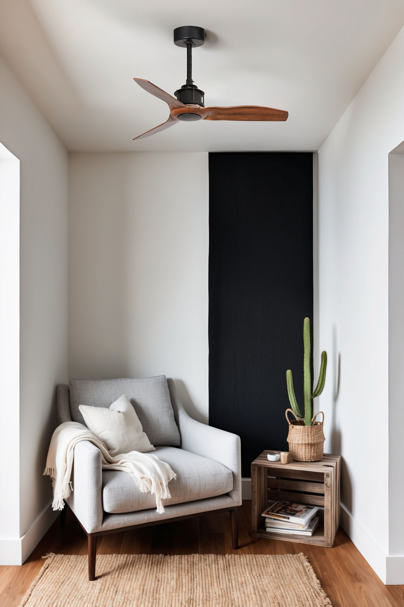 foto del prodotto faro faro 33425 ventilatore senza luce moderno