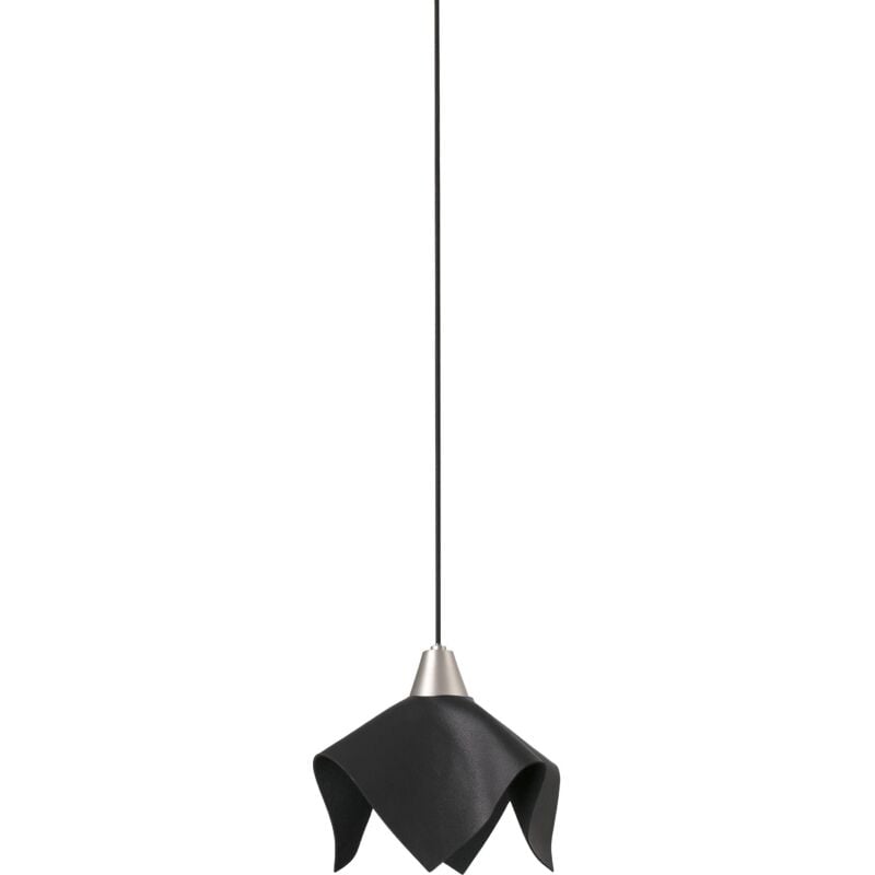 foto del prodotto faro fauna lampada da soffitto a led nera