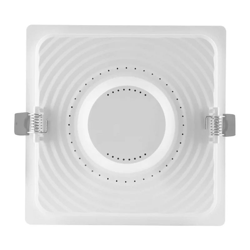 foto del prodotto faro flat led quadrato slim ad incasso osram 12w 4000k 1020lm bianco dwlssq15512840g2