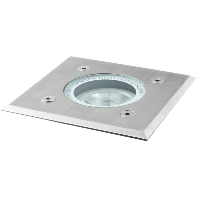 foto del prodotto faro kando quadrato 50w 230v gu10 ip67 calpestab. marino cristal cod. 42535 