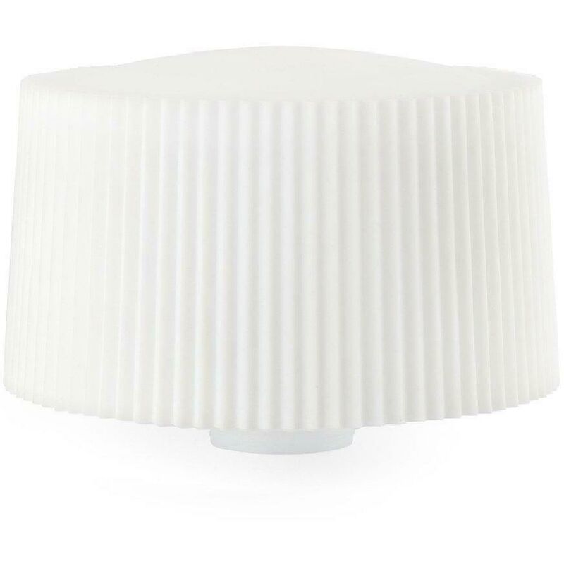 foto del prodotto faro lampada muffin paralume bianca da esterno 200x200x115 mm 74429
