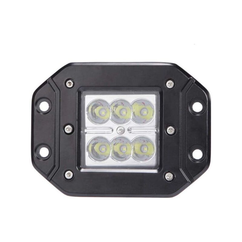 foto del prodotto faro lampada supplementare profondita auto fuoristrada 12v 6 led 18w ip68