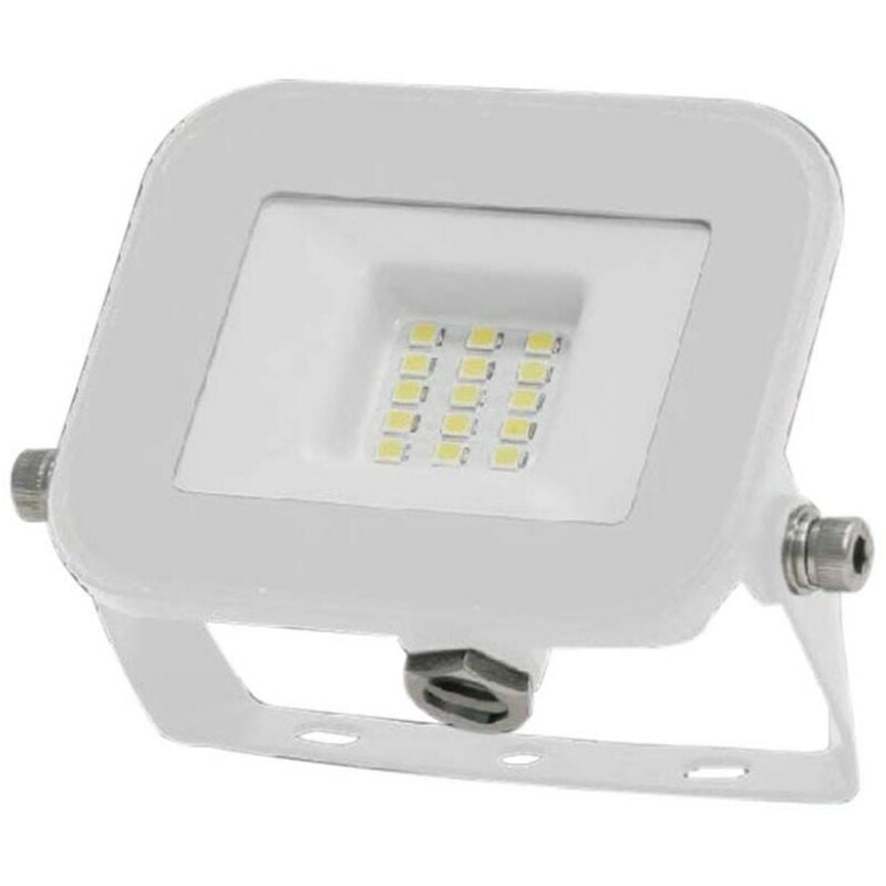 foto del prodotto faro led 10w faretto smd ip65 chip samsung colore bianco bianco freddo
